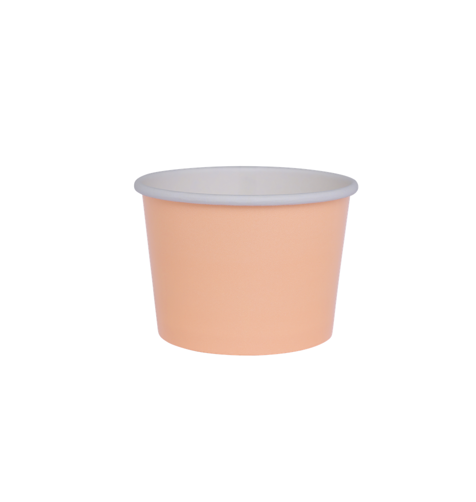 FS Paper Gelato Cup Peach 10pk