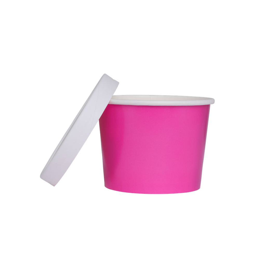 FS Paper Luxe Tub w/ Lid Flamingo 5pk
