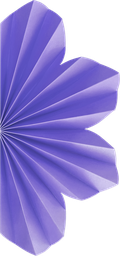 [5220PLIP] FS Paper Daisy Pastel Lilac 20cm 2pk