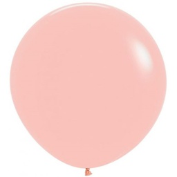 [7062663] Matte Pastel Melon 60cm Round Balloon 2pk
