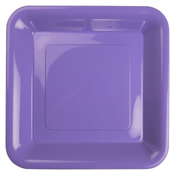 [6067LIP] FS Square Banquet Plate 10 Lilac 20pk&quot;