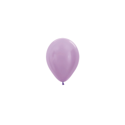 [503157] Pearl Lilac 12cm Round Balloon 100pk