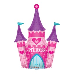[281976436P] Shape Princess Castle Foil 36 1pk