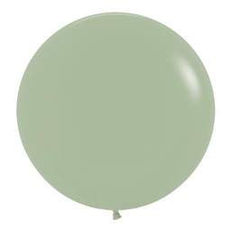 [7062027] Matte Eucalyptus 60cm Round Balloons 2pk