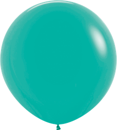 [5091037] Fashion Aquamarine 90cm Round Balloon 1pk