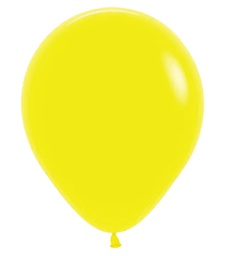 [7042020] Matte Yellow 45cm Round Balloons 6pk