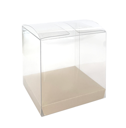 [6250WSP] FS Clear Favour Box White Sand 10pk