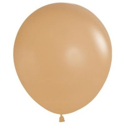 [7042073] Matte Latte 45cm Round Balloons 6pk