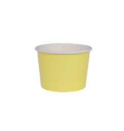 [6237PYP] FS Paper Gelato Cup Pastel Yellow 10pk