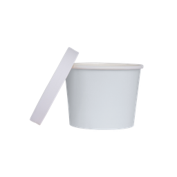 [6236CGP] FS Paper Luxe Tub w/ Lid Cool Grey 5pk