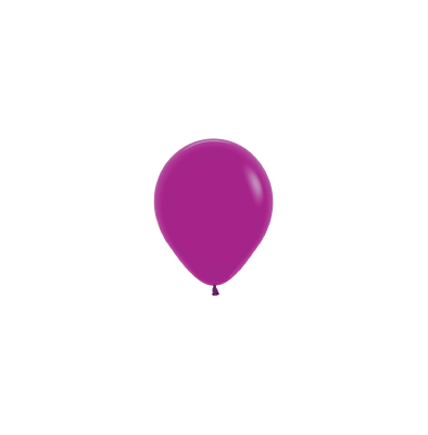 Fashion Purple Orchid 12cm Round Balloon Pk100 