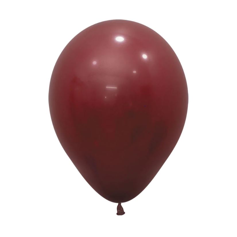 Fashion Merlot 30cm Round Balloon Pk 100