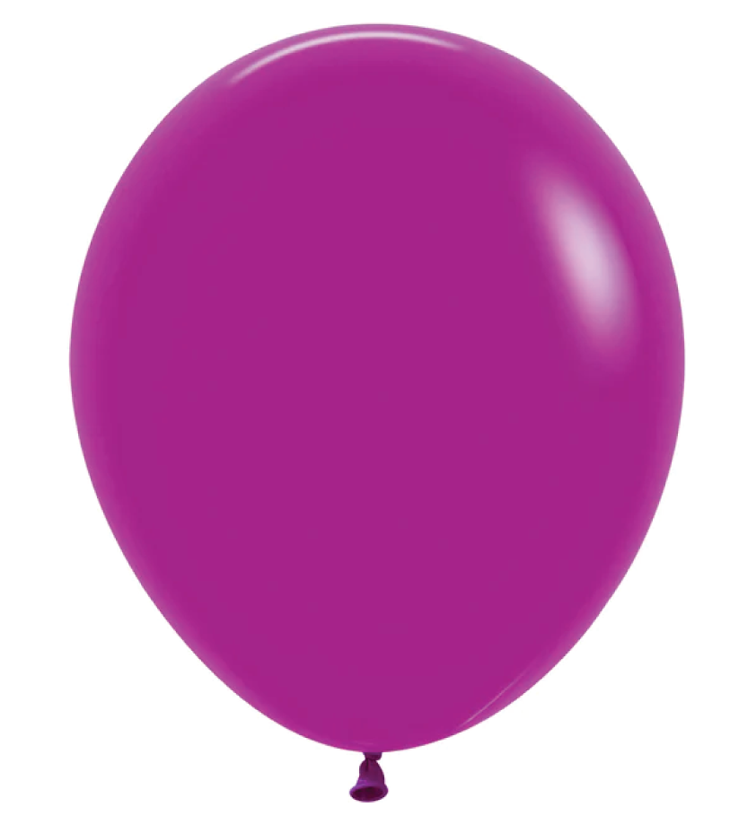 Fashion Purple Orchid 45cm Round Balloon Pk50
