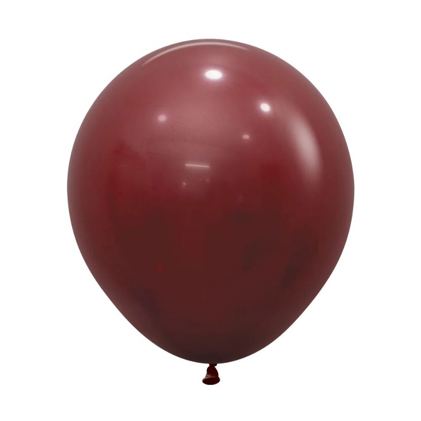Fashion Merlot 45cm Round Balloon Pk50