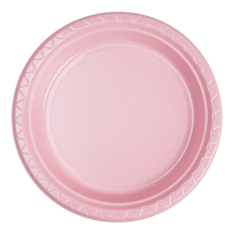 FS Round Dinner Plate 9 Classic Pink 20pk&quot;