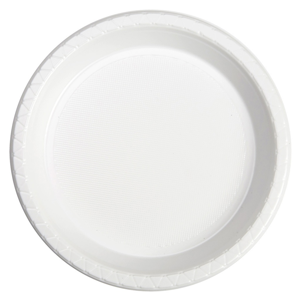 FS Round Dinner Plate 9 White 20pk&quot;