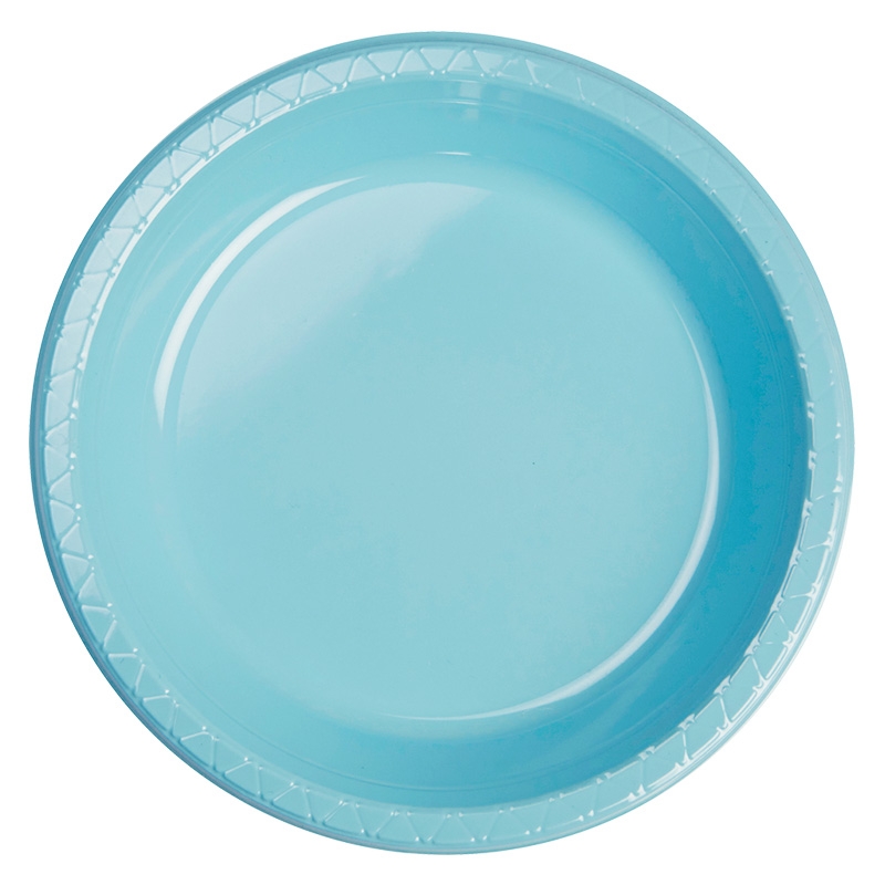 FS Round Banquet Plate 10.5 Pastel Blue 20pk&quot;