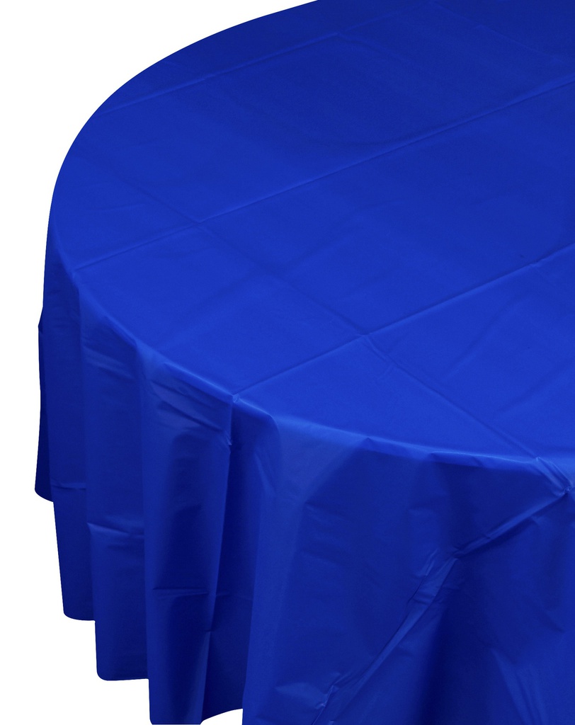 FS Round Tablecover 2.1m True Blue 1pk