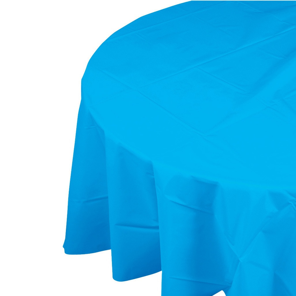 FS Round Tablecover 2.1m Electric Blue 1pk