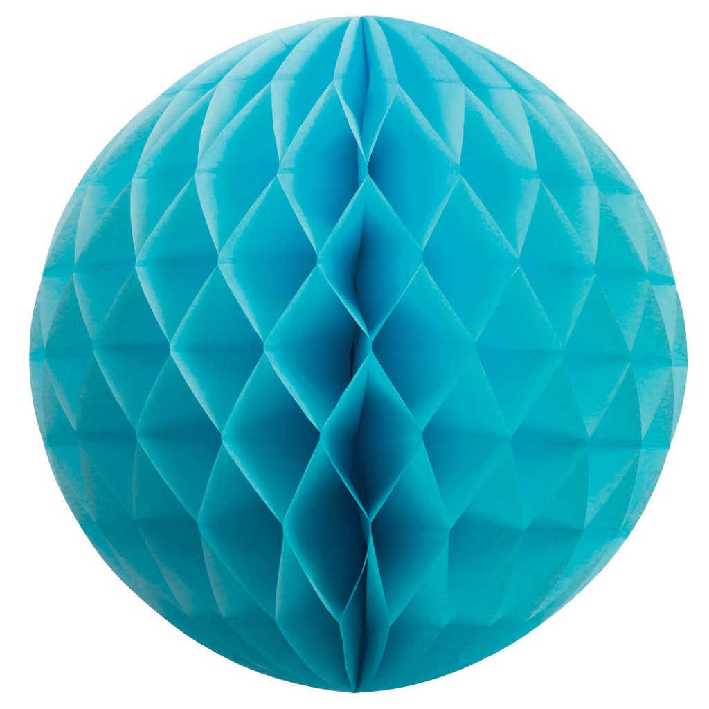 FS  Honeycomb Ball Pastel Blue  35cm 1 pk (D)