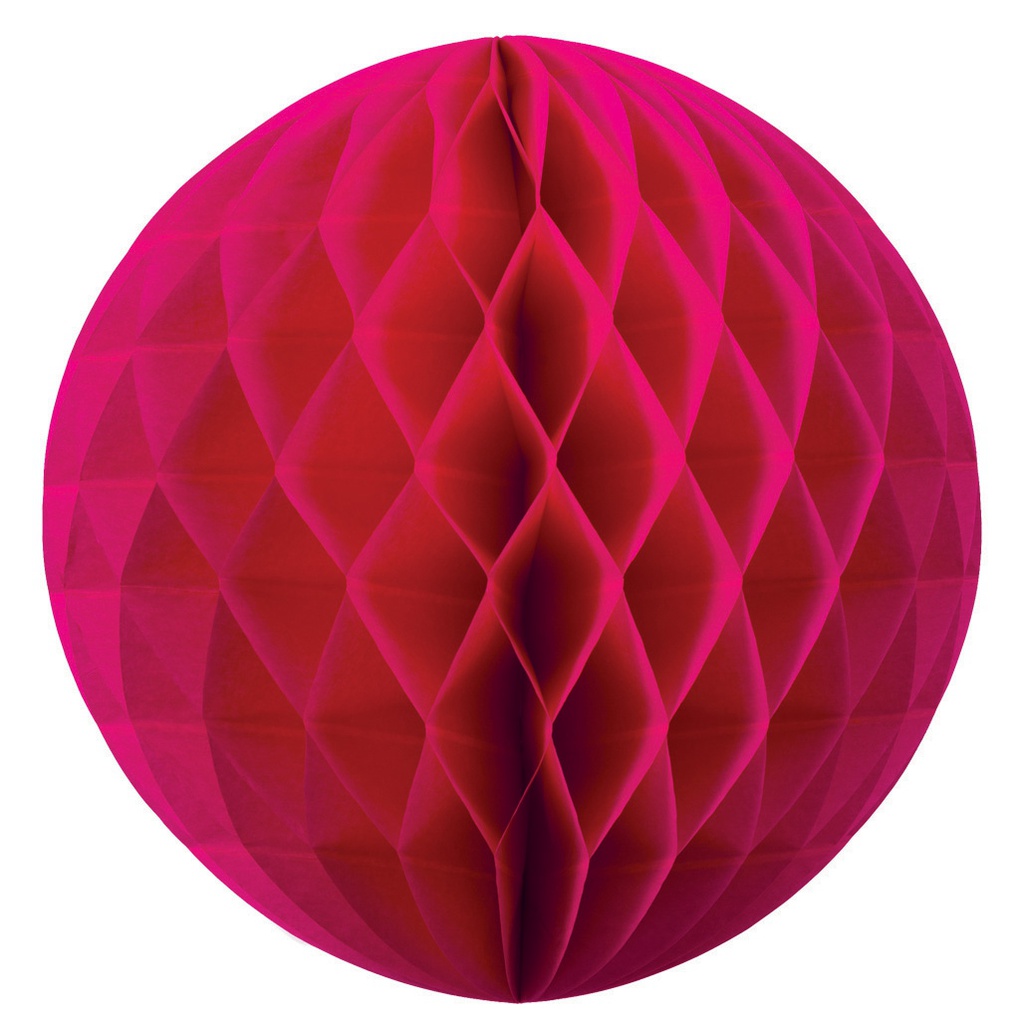 FS  Honeycomb Ball Magenta  35cm 1 pk (D)