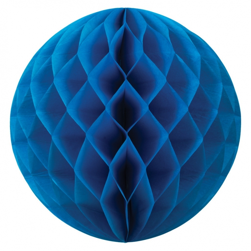FS  Honeycomb Ball True Blue  35cm 1 pk (D)