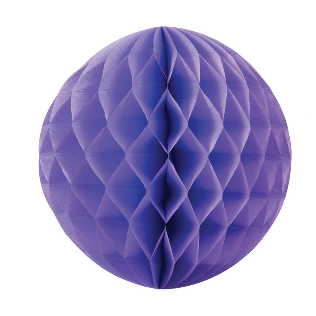 FS  Honeycomb Ball Lilac  25cm 1 pk (D)