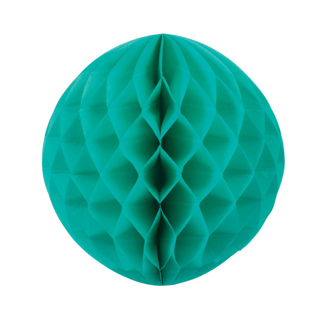 FS  Honeycomb Ball Classic Turquoise  25cm 1 pk