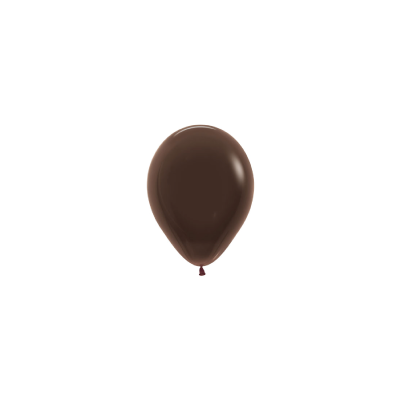 Fashion Chocolate 12cm Round Balloon 100pk