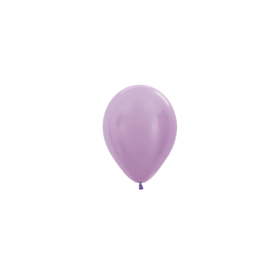 Pearl Lilac 12cm Round Balloon 100pk