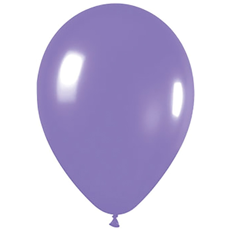 Fashion Lilac 30cm Round Balloon 100pk (D)