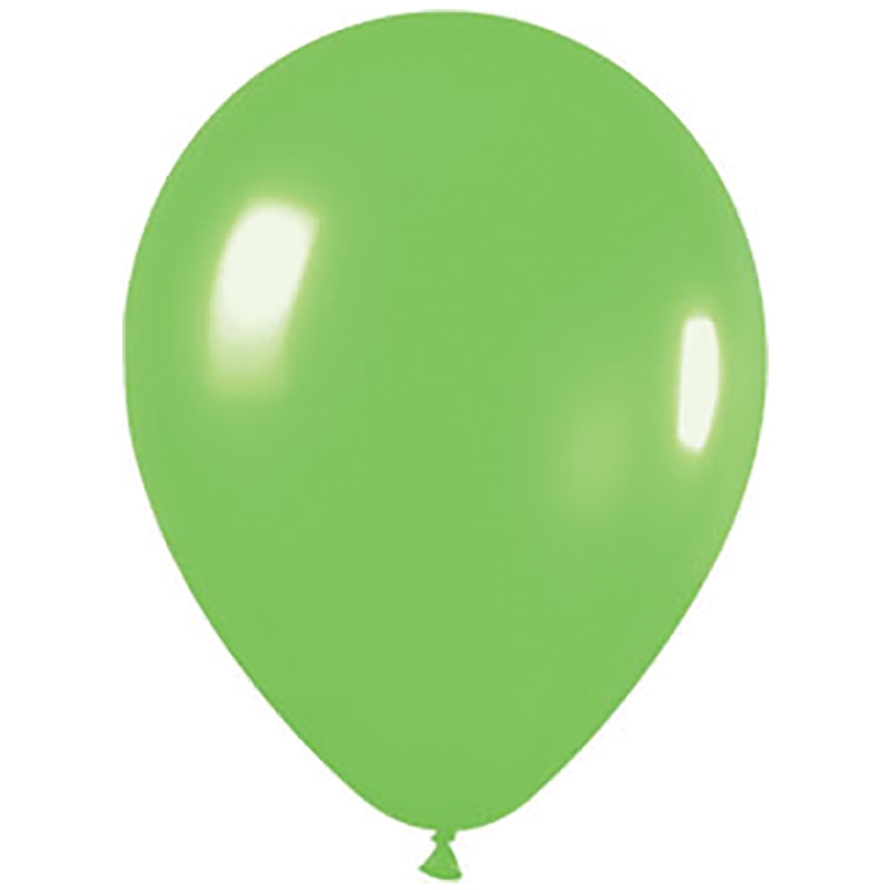 Fashion Lime Green 30cm Round Balloon 100pk