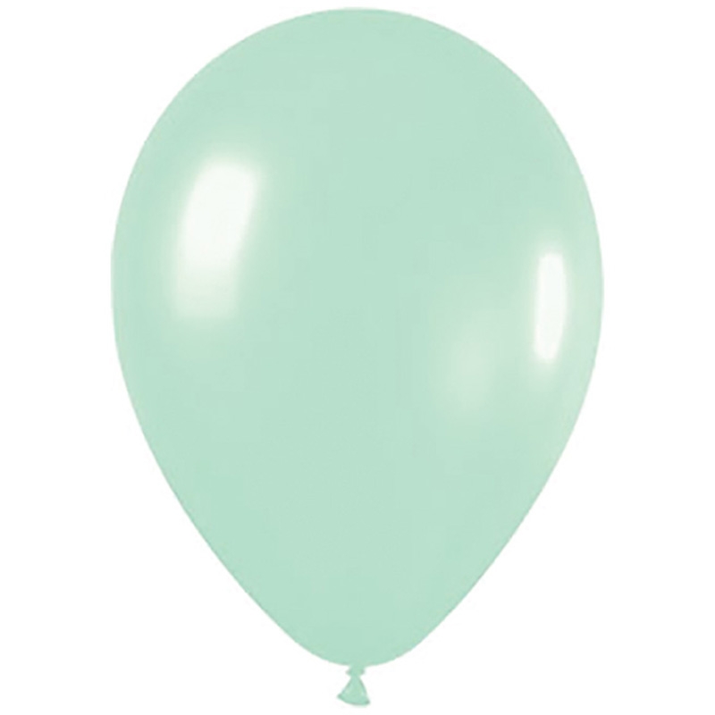 Pearl Green 30cm Round Balloon 100pk
