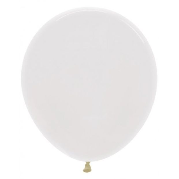 Crystal Clear 40cm Round Balloon 50pk