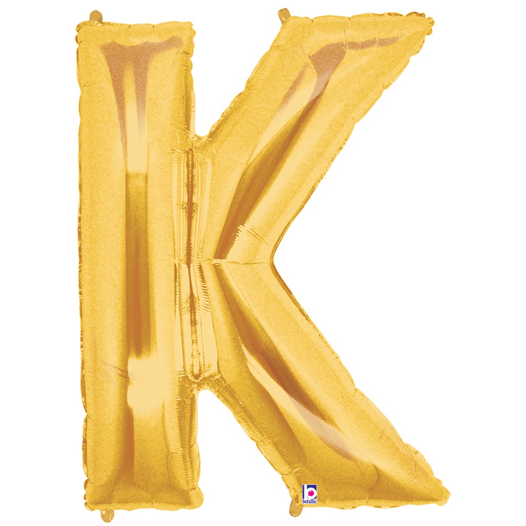 Megaloon K Gold Foil Balloon 40&quot; 1pk