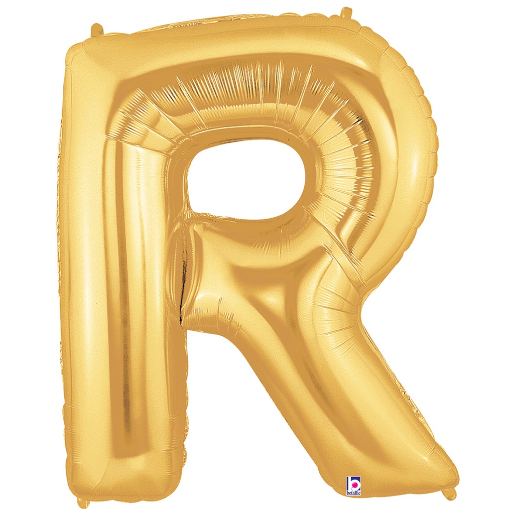 Megaloon R Gold Foil Balloon 40&quot; 1pk