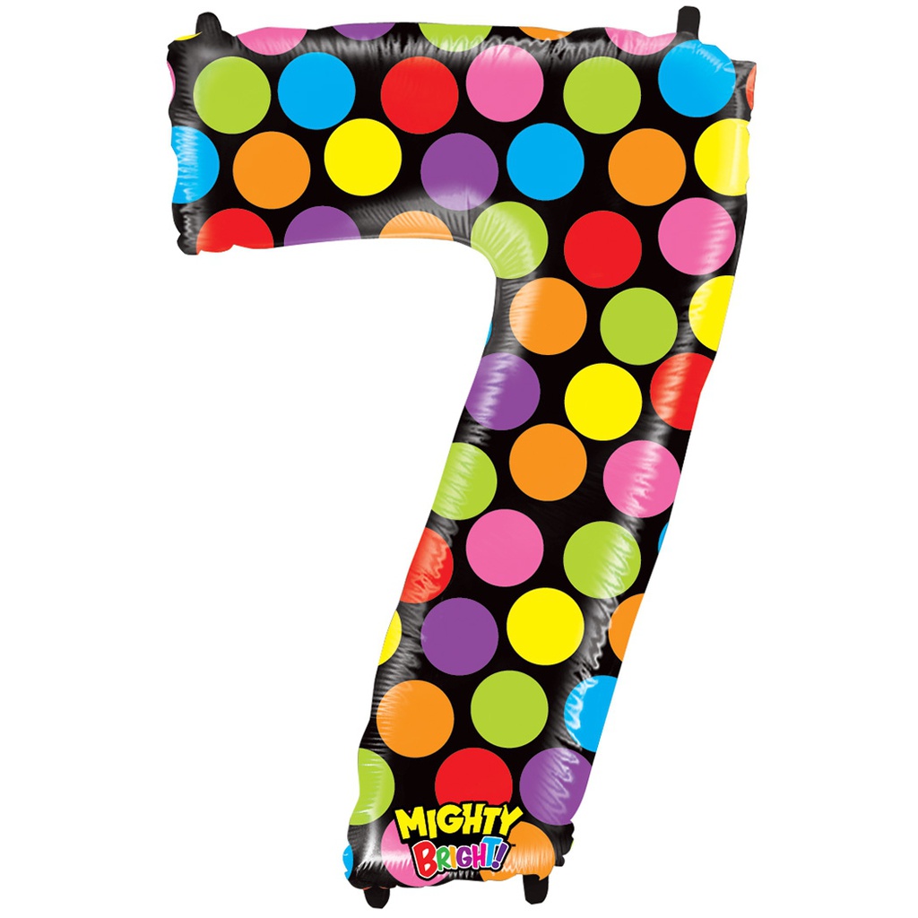 Megaloon MightyBright 7 Foil Balloon 40&quot; 1pk