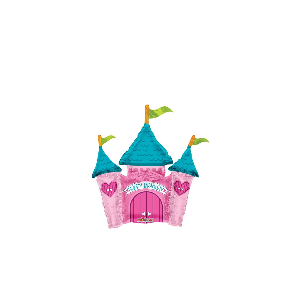 Mini Shape Princess Castle Foil 14 1pk&quot;