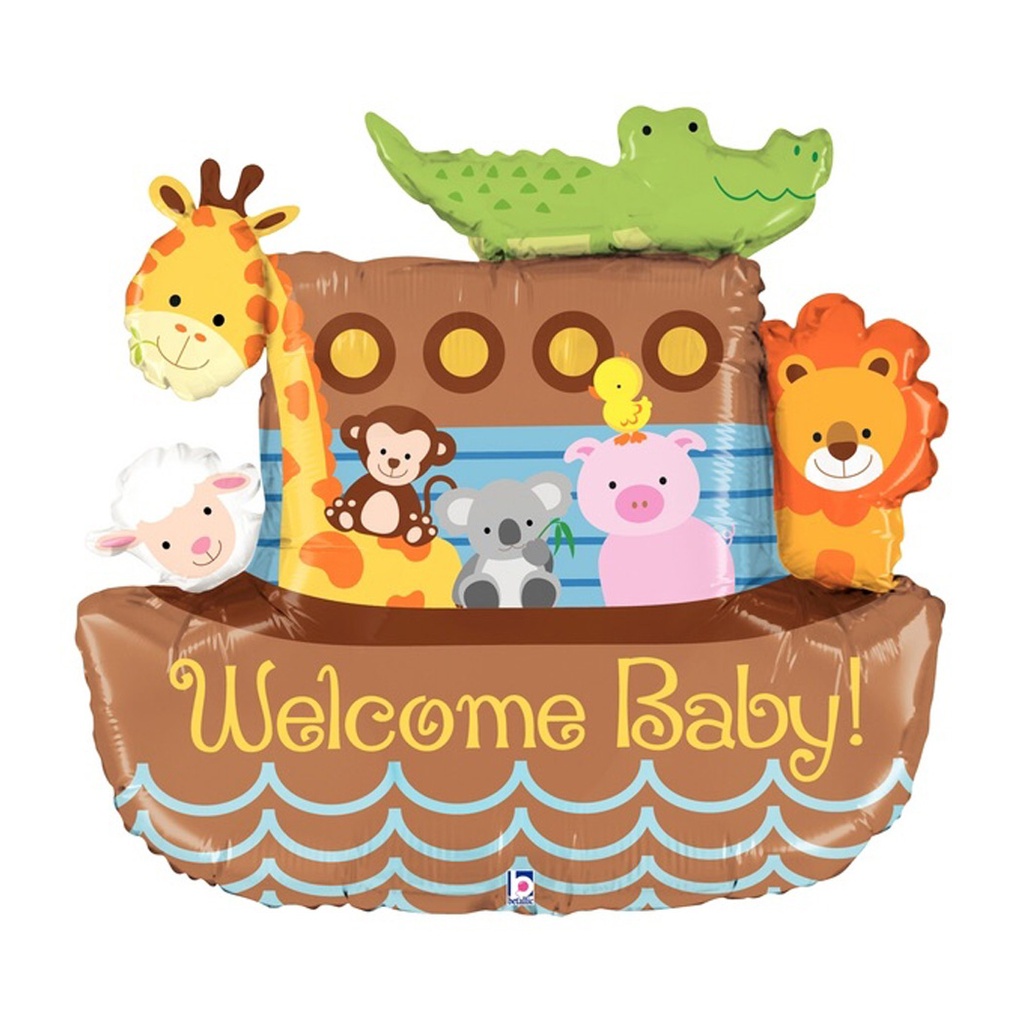 Noah's Ark Welcome Baby 37''/93cm shape