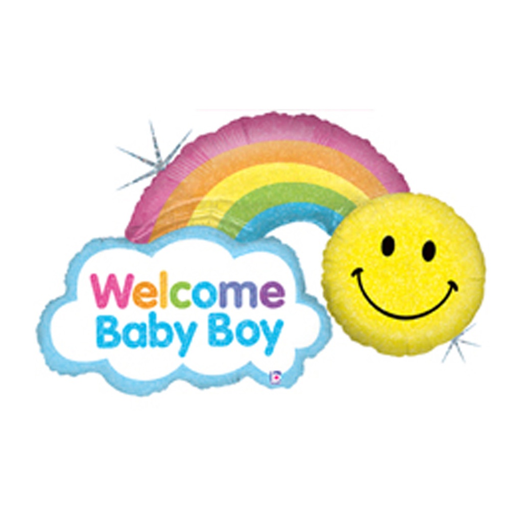 Rainbow Baby Boy Holo 45/114cm Shape