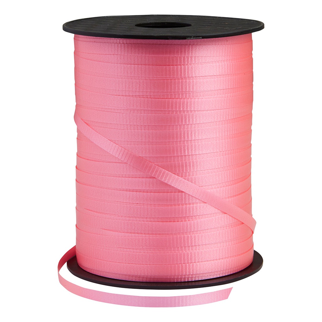 FS Crimped Ribbon 5mm x 500Y Spool Classic Pink