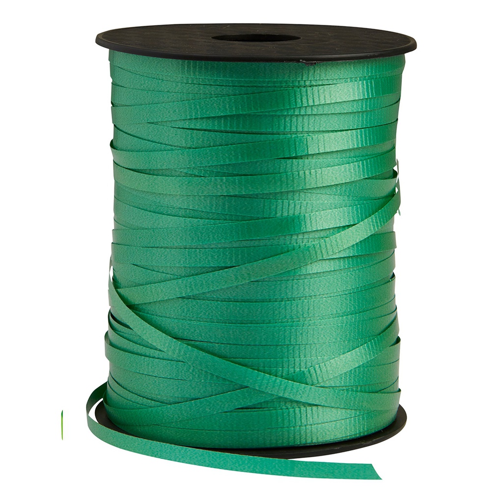 FS Crimped Ribbon 5mm x 500Y Spool Green
