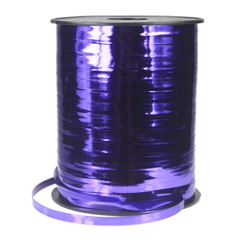 FS Crimped Ribbon 5mm x 500Y Spool Met / Purple