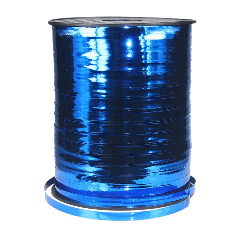 FS Crimped Ribbon 5mm x 500Y Spool Met / True Blue