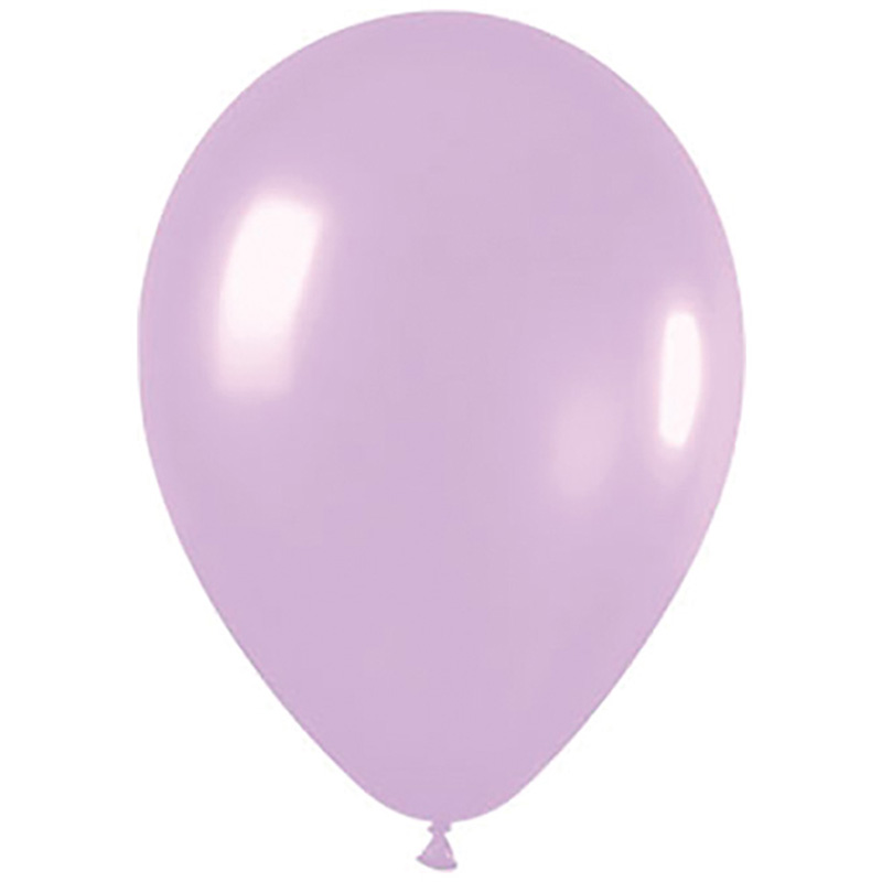 Matte Lilac 30cm Round Balloon 18pk (D)