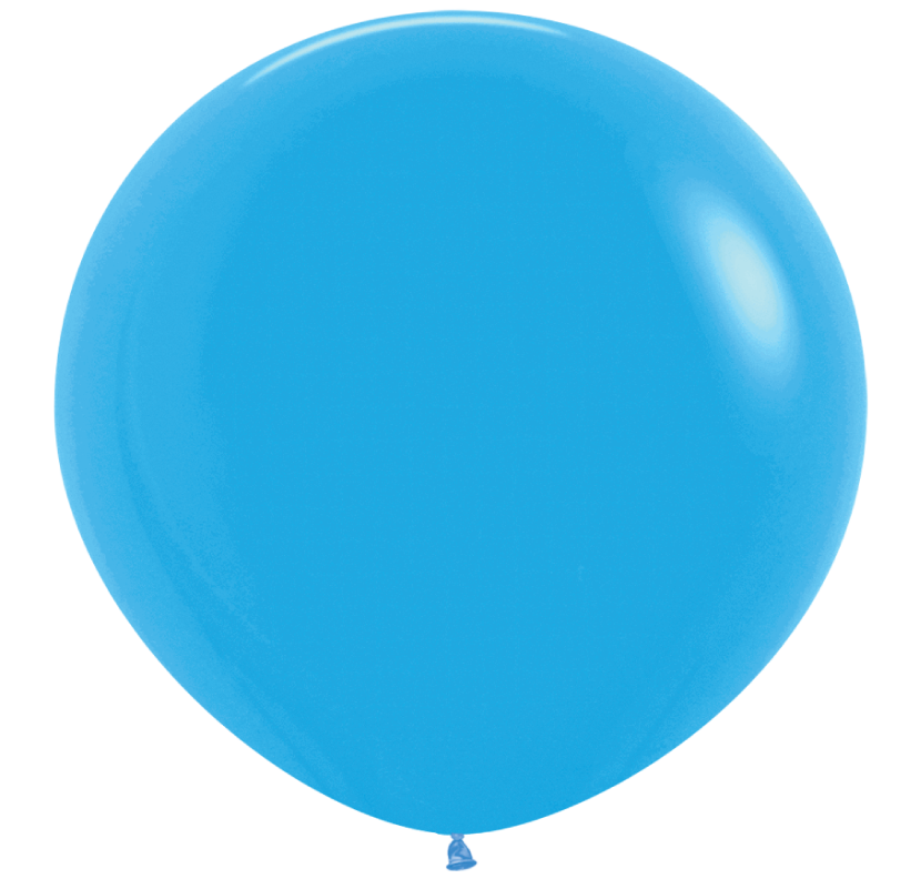 Matte Blue 90cm Balloon 1pk