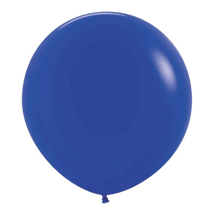 Matte Royal Blue 90cm Balloon 1pk