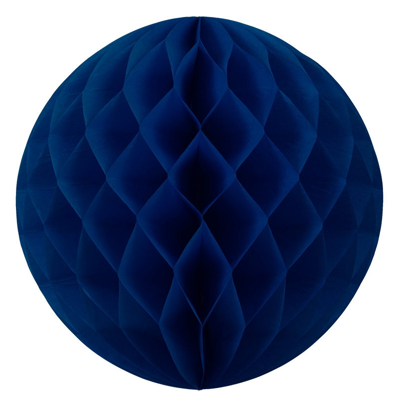 FS Honeycomb Ball Navy Blue  35cm 1pk (D)