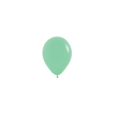 Fashion Mint Green 12cm Round Balloon 100pk (D)