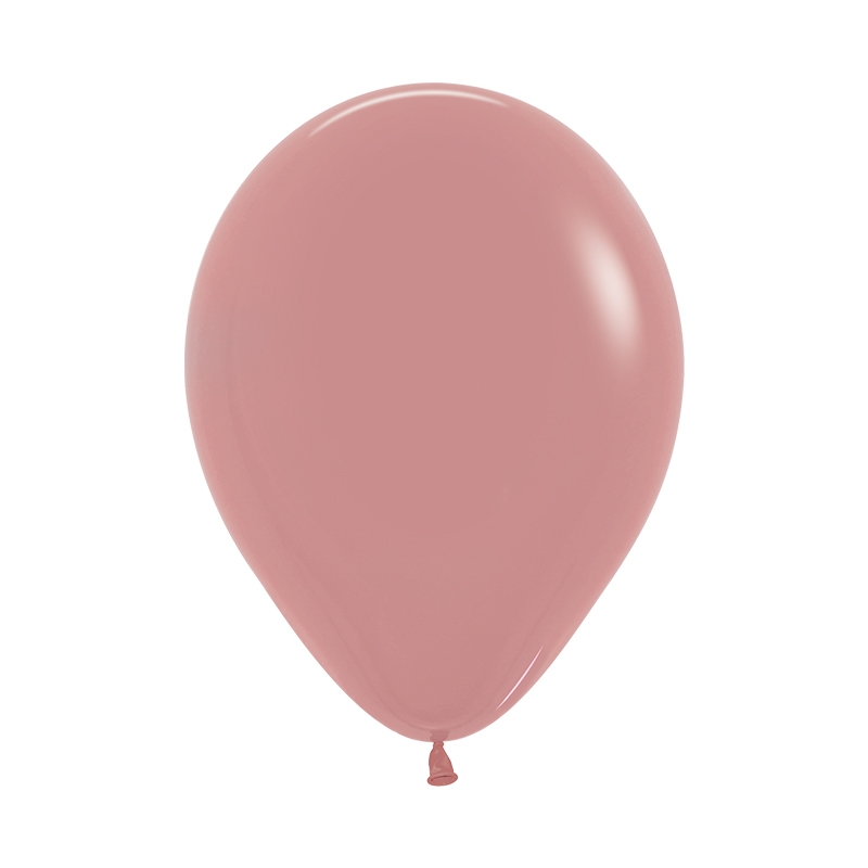 Fashion Rosewood 30cm Round Balloon 100pk